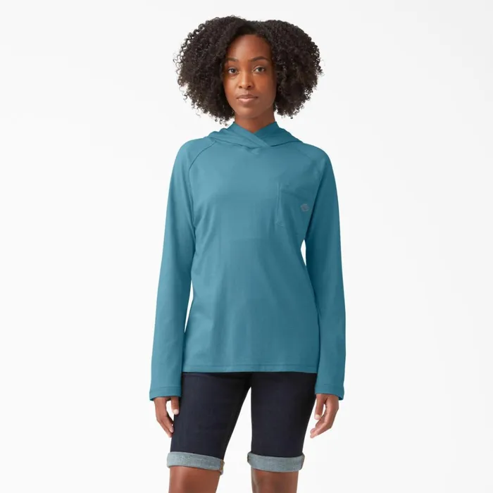 Women039s Cooling Performance Sun Shirt Deep Sky Deep Sky esd Women Dickies Long Sleeve TShirts Women039s Cooling Performance Sun Shirt Deep Sky Deep Sky esd Women Dickies Long Sleeve TShirts