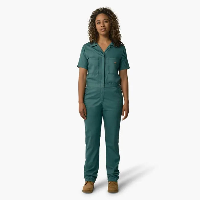 Women039s Cooling Short Sleeve Coveralls Lincoln Green Lincoln Green ln Women Dickies Painters Women039s Cooling Short Sleeve Coveralls Lincoln Green Lincoln Green ln Women Dickies Painters