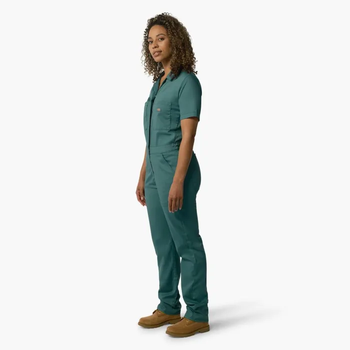 Women039s Cooling Short Sleeve Coveralls Lincoln Green Lincoln Green ln Women Dickies Painters Women039s Cooling Short Sleeve Coveralls Lincoln Green Lincoln Green ln Women Dickies Painters
