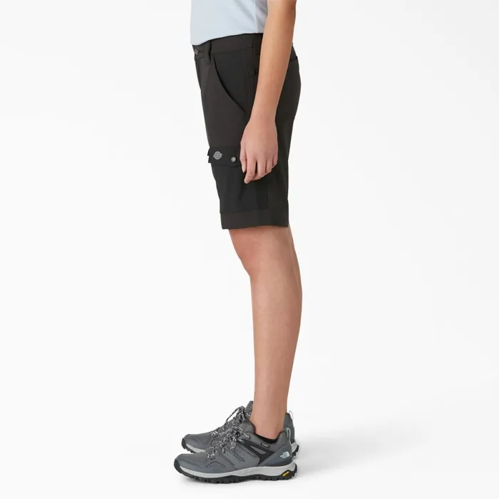 Women039s Cooling Slim Fit Cargo Shorts 10034 Black Black bk Women Dickies Cargo Women039s Cooling Slim Fit Cargo Shorts 10034 Black Black bk Women Dickies Cargo