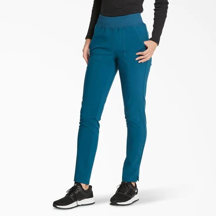 Women039s EDS Essentials Tapered Leg Scrub Pants Caribbean Blue Caribbean Blue crb Women Dickies Scrubs Women039s EDS Essentials Tapered Leg Scrub Pants Caribbean Blue Caribbean Blue crb Women Dickies Scrubs