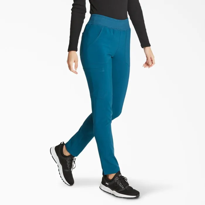 Women039s EDS Essentials Tapered Leg Scrub Pants Caribbean Blue Caribbean Blue crb Women Dickies Scrubs Women039s EDS Essentials Tapered Leg Scrub Pants Caribbean Blue Caribbean Blue crb Women Dickies Scrubs