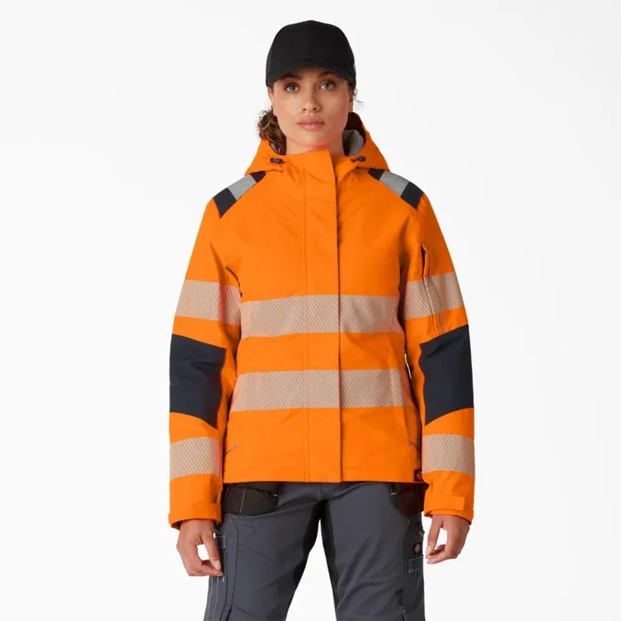 Women039s Hi Vis Insulated Performance Jacket Orange Orange or Women Dickies Hi Vis Women039s Hi Vis Insulated Performance Jacket Orange Orange or Women Dickies Hi Vis