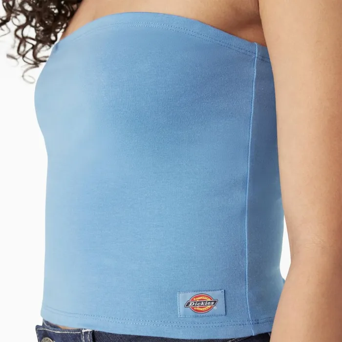 Women039s Knit Tube Top Azure Blue Azure Blue ab2 Women Dickies Cropped Tops Women039s Knit Tube Top Azure Blue Azure Blue ab2 Women Dickies Cropped Tops