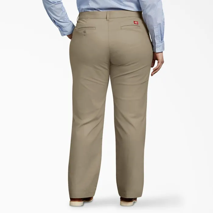 Women039s Plus FLEX Relaxed Fit Pants Desert Sand Desert Sand ds Women Dickies Pants Women039s Plus FLEX Relaxed Fit Pants Desert Sand Desert Sand ds Women Dickies Pants