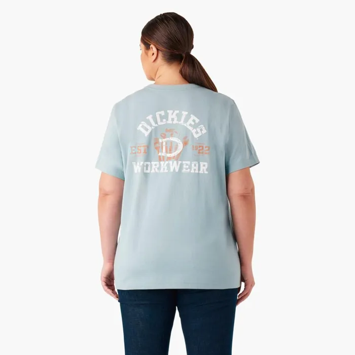 Women039s Plus Heavyweight Workwear Graphic TShirt Dockside Blue Dockside Blue du1 Women Dickies Tops Women039s Plus Heavyweight Workwear Graphic TShirt Dockside Blue Dockside Blue du1 Women Dickies Tops