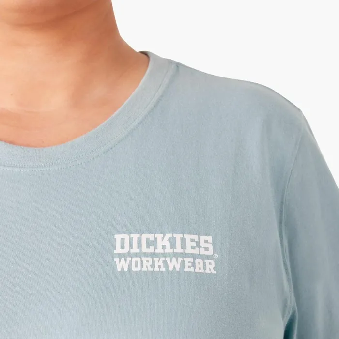 Women039s Plus Heavyweight Workwear Graphic TShirt Dockside Blue Dockside Blue du1 Women Dickies Tops Women039s Plus Heavyweight Workwear Graphic TShirt Dockside Blue Dockside Blue du1 Women Dickies Tops
