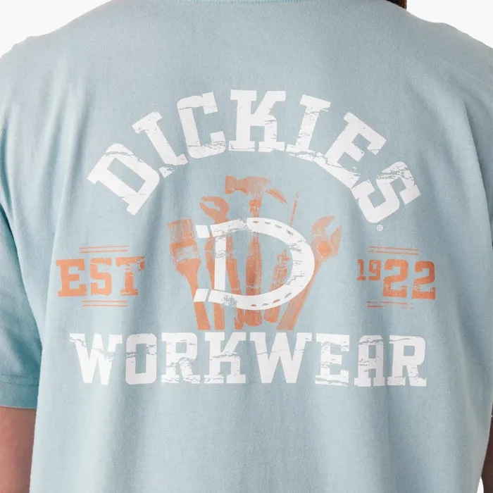 Women039s Plus Heavyweight Workwear Graphic TShirt Dockside Blue Dockside Blue du1 Women Dickies Tops Women039s Plus Heavyweight Workwear Graphic TShirt Dockside Blue Dockside Blue du1 Women Dickies Tops