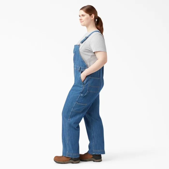 Women039s Plus Relaxed Fit Bib Overalls Stonewashed Medium Blue Stonewashed Medium Blue msb Women Dickies Overalls Women039s Plus Relaxed Fit Bib Overalls Stonewashed Medium Blue Stonewashed Medium Blue msb Women Dickies Overalls