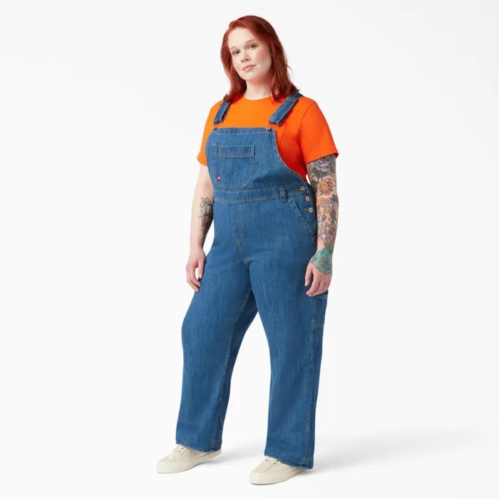Women039s Plus Relaxed Fit Bib Overalls Stonewashed Medium Blue Stonewashed Medium Blue msb Women Dickies Overalls Women039s Plus Relaxed Fit Bib Overalls Stonewashed Medium Blue Stonewashed Medium Blue msb Women Dickies Overalls