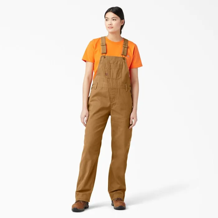 Women039s Relaxed Fit Bib Overalls Rinsed Brown Duck Rinsed Brown Duck rbd Women Dickies Overalls Women039s Relaxed Fit Bib Overalls Rinsed Brown Duck Rinsed Brown Duck rbd Women Dickies Overalls