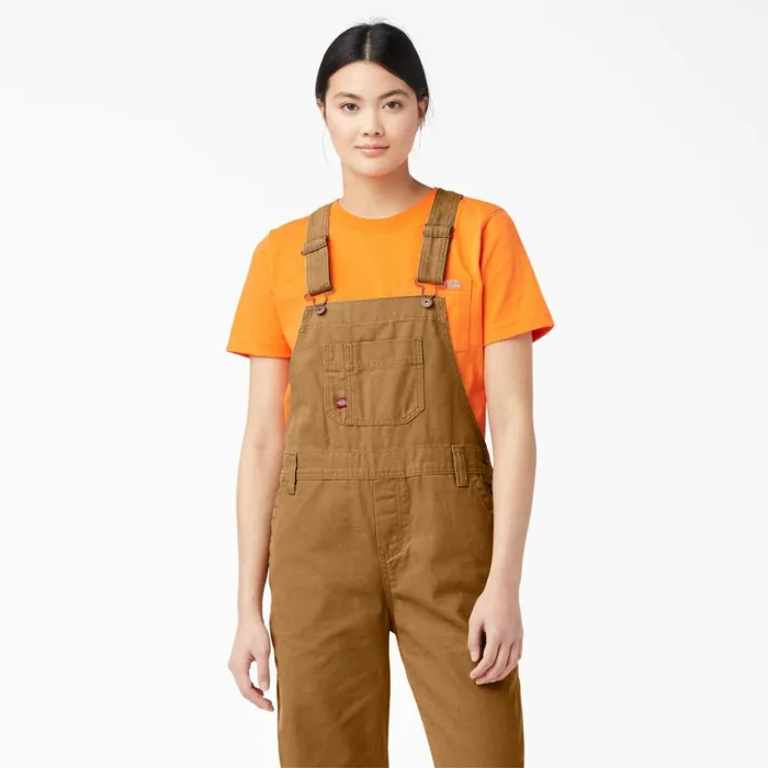 Women039s Relaxed Fit Bib Overalls Rinsed Brown Duck Rinsed Brown Duck rbd Women Dickies Overalls Women039s Relaxed Fit Bib Overalls Rinsed Brown Duck Rinsed Brown Duck rbd Women Dickies Overalls