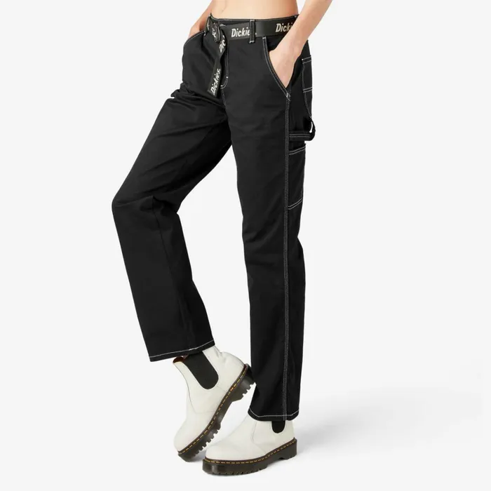 Women039s Relaxed Fit Carpenter Pants Black Black bkx Women Dickies Painter Pants Women039s Relaxed Fit Carpenter Pants Black Black bkx Women Dickies Painter Pants