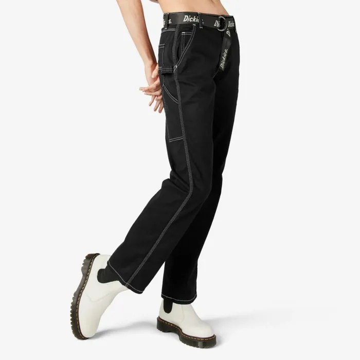 Women039s Relaxed Fit Carpenter Pants Black Black bkx Women Dickies Painter Pants Women039s Relaxed Fit Carpenter Pants Black Black bkx Women Dickies Painter Pants