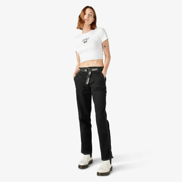 Women039s Relaxed Fit Carpenter Pants Black Black bkx Women Dickies Painter Pants Women039s Relaxed Fit Carpenter Pants Black Black bkx Women Dickies Painter Pants