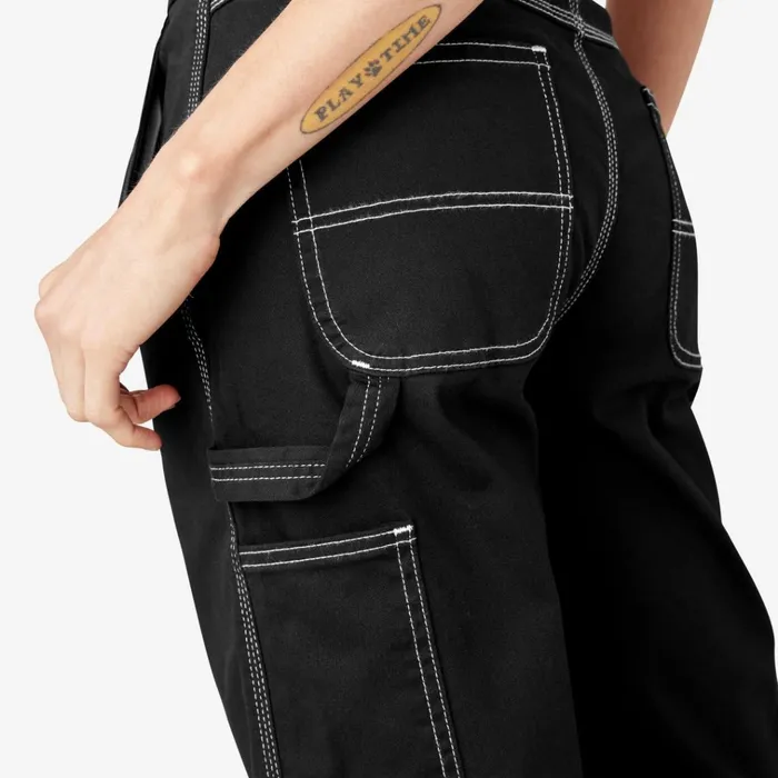 Women039s Relaxed Fit Carpenter Pants Black Black bkx Women Dickies Painter Pants Women039s Relaxed Fit Carpenter Pants Black Black bkx Women Dickies Painter Pants