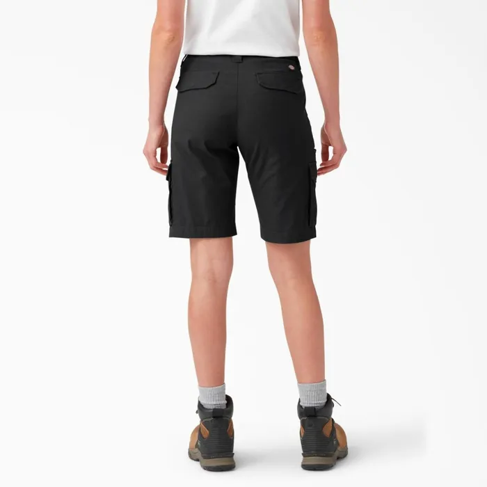 Women039s Relaxed Fit Ripstop Cargo Shorts 9034 Black Black bkx Women Dickies Cargo Women039s Relaxed Fit Ripstop Cargo Shorts 9034 Black Black bkx Women Dickies Cargo