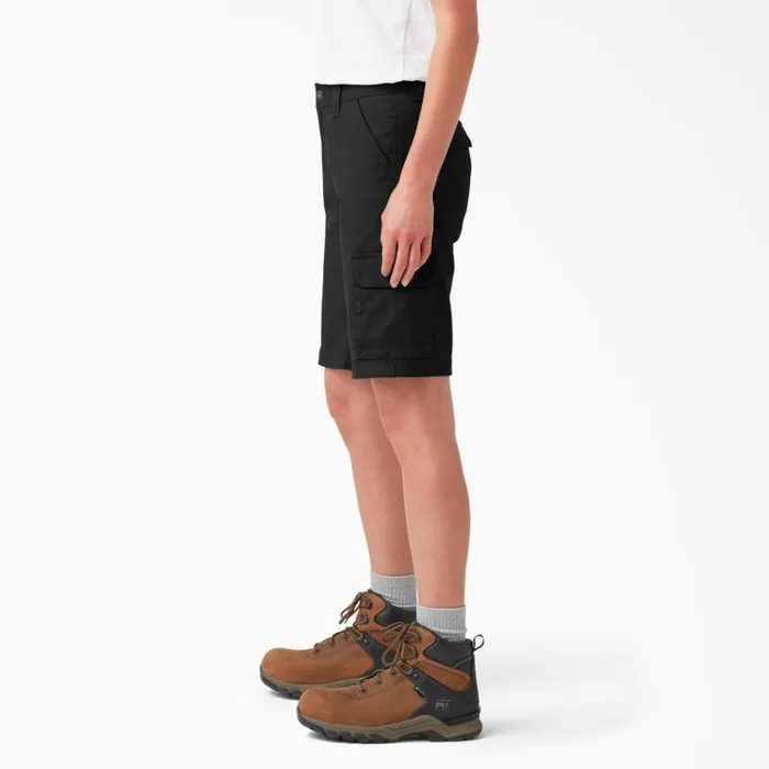 Women039s Relaxed Fit Ripstop Cargo Shorts 9034 Black Black bkx Women Dickies Cargo Women039s Relaxed Fit Ripstop Cargo Shorts 9034 Black Black bkx Women Dickies Cargo