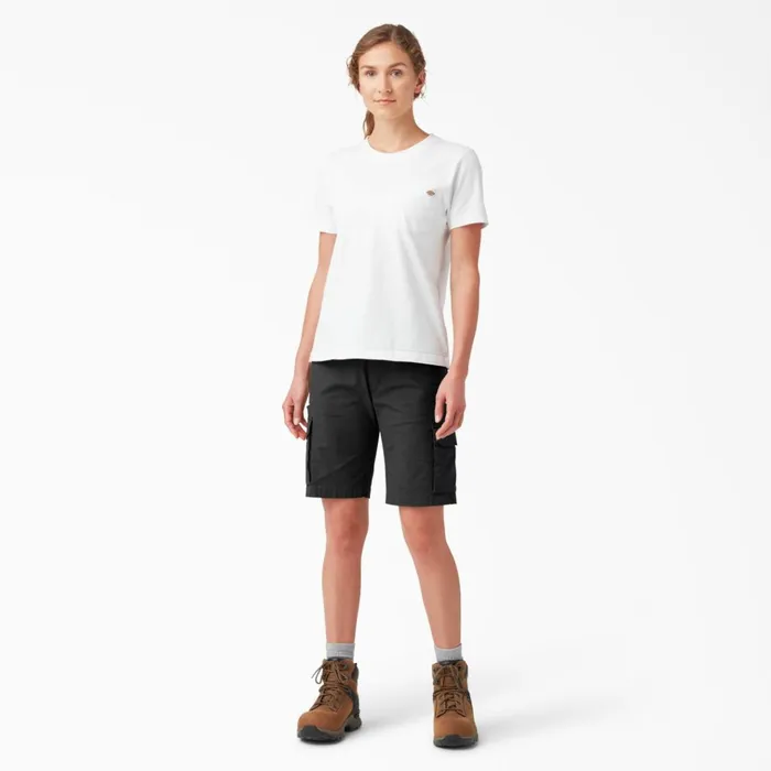Women039s Relaxed Fit Ripstop Cargo Shorts 9034 Black Black bkx Women Dickies Cargo Women039s Relaxed Fit Ripstop Cargo Shorts 9034 Black Black bkx Women Dickies Cargo
