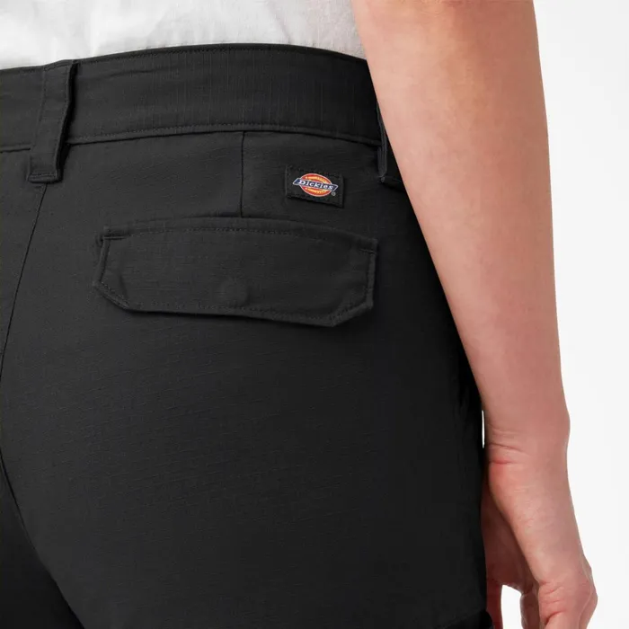 Women039s Relaxed Fit Ripstop Cargo Shorts 9034 Black Black bkx Women Dickies Cargo Women039s Relaxed Fit Ripstop Cargo Shorts 9034 Black Black bkx Women Dickies Cargo