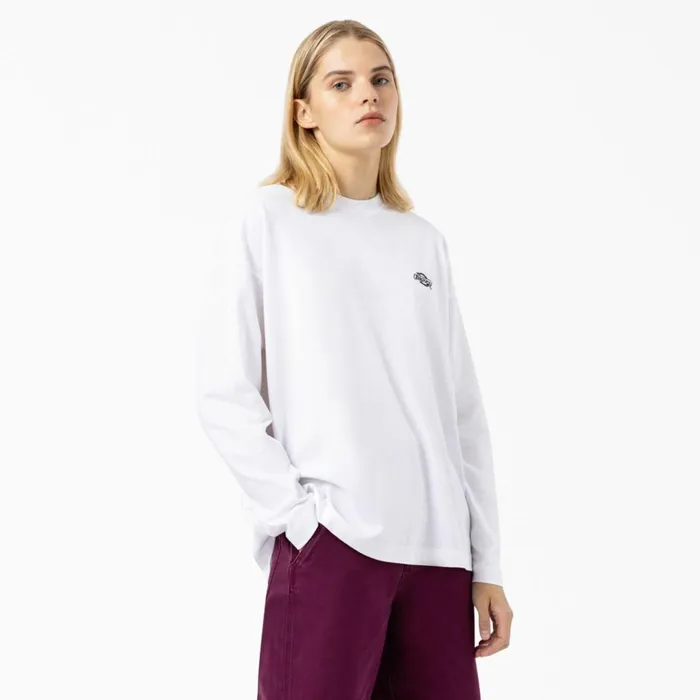 Women039s Summerdale Long Sleeve TShirt White White wh Women Dickies Long Sleeve TShirts Women039s Summerdale Long Sleeve TShirt White White wh Women Dickies Long Sleeve TShirts