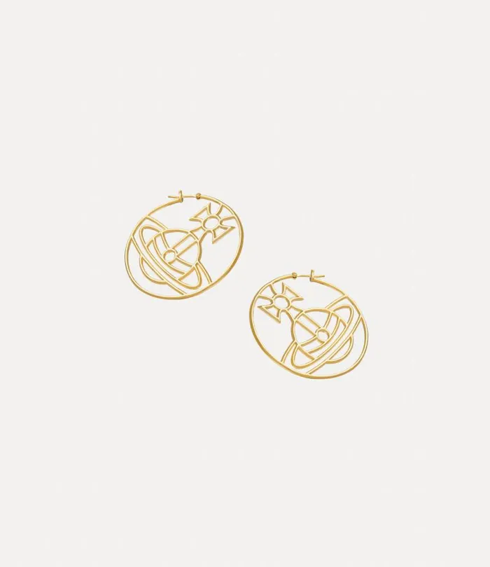 Women Alina Earrings Gold Vivienne Westwood Classic Styles Women Alina Earrings Gold Vivienne Westwood Classic Styles