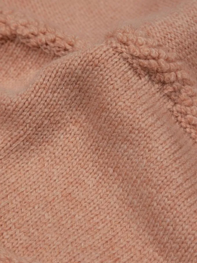 Women Arkose Knit Jumper Blush Finisterre Knitwear