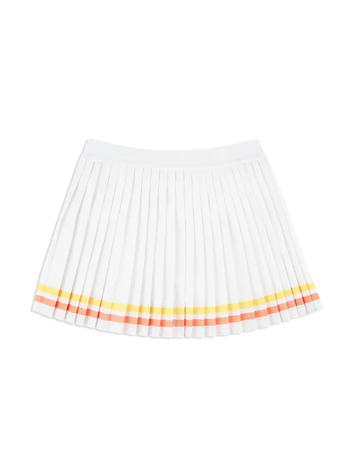 Women Athleisure Sergio Tacchini Noale Tennis Wrap Skirt Brilliant White
