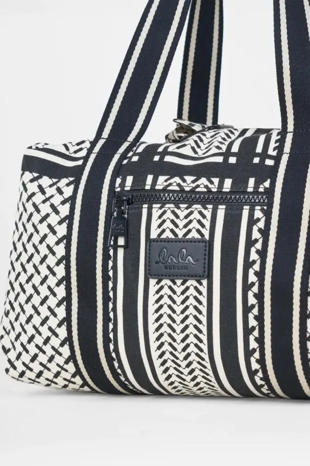 Women Bags Lala Berlin Small Bag Muriel Canvas Heritage Off Whiteblack Women Bags Lala Berlin Small Bag Muriel Canvas Heritage Off Whiteblack