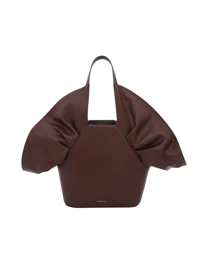 Women Bags Zimmermann Calyxe Tote Dark Chocolate