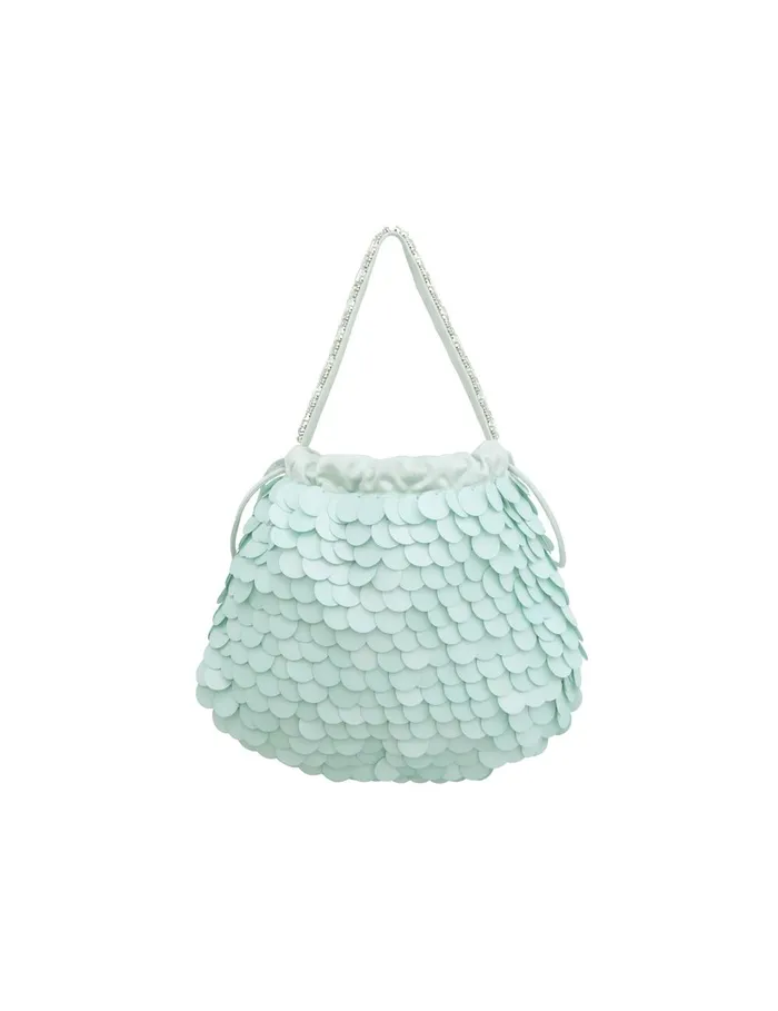 Women Bags Zimmermann Sequin Embroidered Pouch Mint