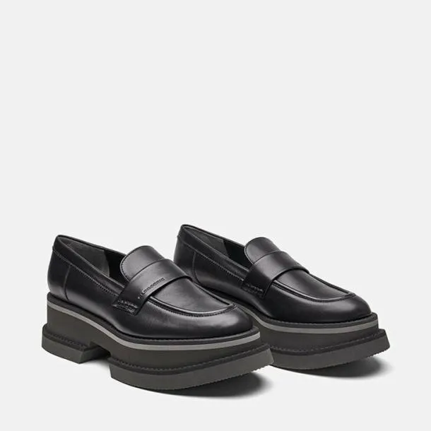 Women BANEL Black Clergerie Loafers and Moccasins