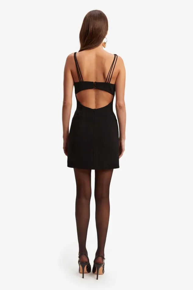 Women Bardot Day To Night Dresses Marzanna Lace Mini Dress In Black Women Bardot Day To Night Dresses Marzanna Lace Mini Dress In Black