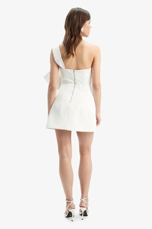 Women Bardot Party Dresses Bella Bow Mini Dress In Orchid Wht Women Bardot Party Dresses Bella Bow Mini Dress In Orchid Wht
