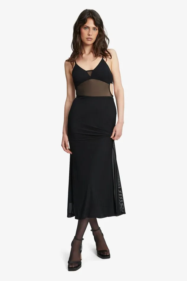 Women Bardot Party Dresses Harlequin Midi Dress In Black Women Bardot Party Dresses Harlequin Midi Dress In Black
