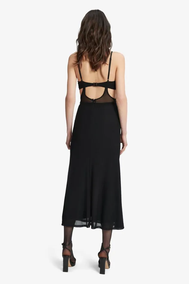 Women Bardot Party Dresses Harlequin Midi Dress In Black Women Bardot Party Dresses Harlequin Midi Dress In Black
