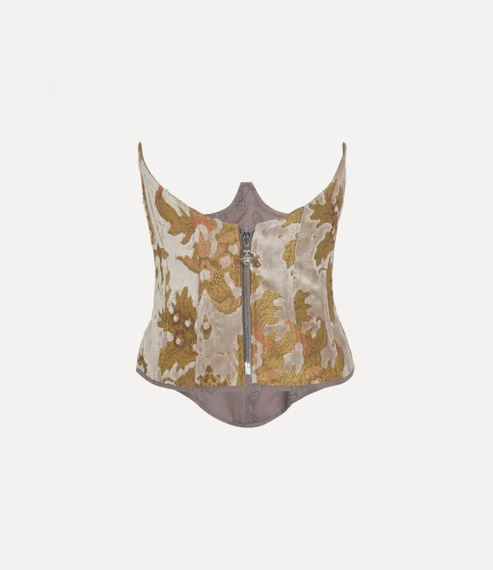Women Bella Cupless Corset Multi Vivienne Westwood Tops And Shirts Women Bella Cupless Corset Multi Vivienne Westwood Tops And Shirts