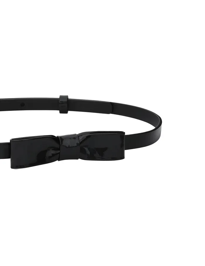Women Belts Zimmermann Tux Belt 12 Black