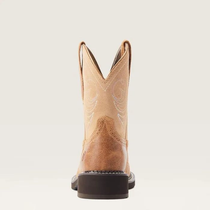 Women Booties Ariat Fatbaby Heritage Dapper Western Boot Wicker Women Booties Ariat Fatbaby Heritage Dapper Western Boot Wicker