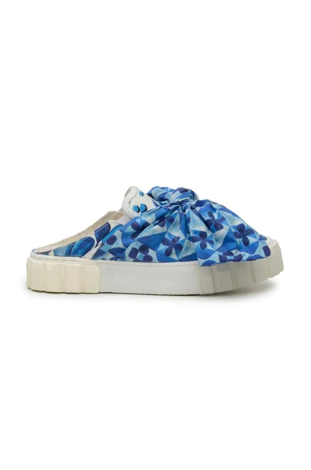 Women Boots and Sneakers Farm Rio Sweet Rio Mule Sneaker With Bow