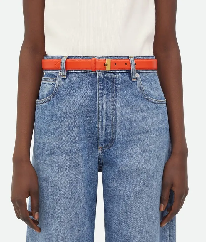 Women Bottega Veneta Belts Watch Belt Orange