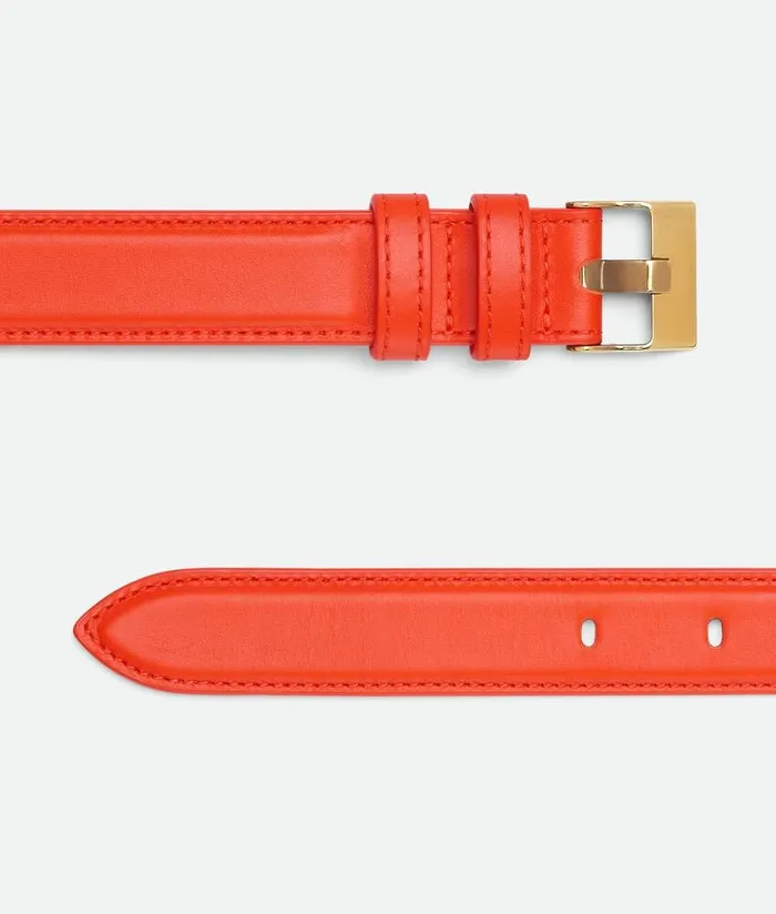 Women Bottega Veneta Belts Watch Belt Orange