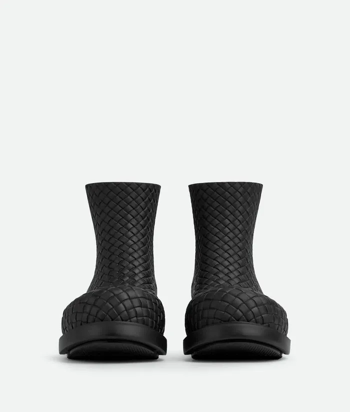 Women Bottega Veneta Boots Fireman Ankle Boot Black
