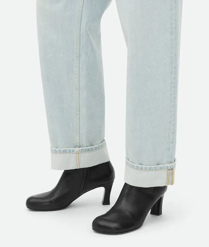 Women Bottega Veneta Boots Nico Ankle Boot Black