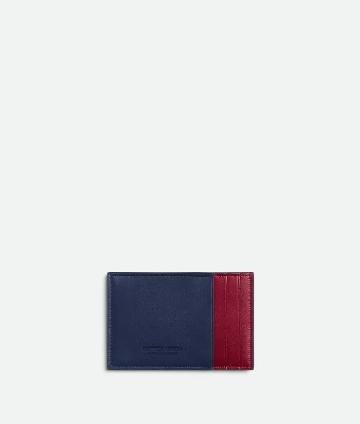 Women Bottega Veneta Card Cases Cassette Credit Card Case Duke Dark Red