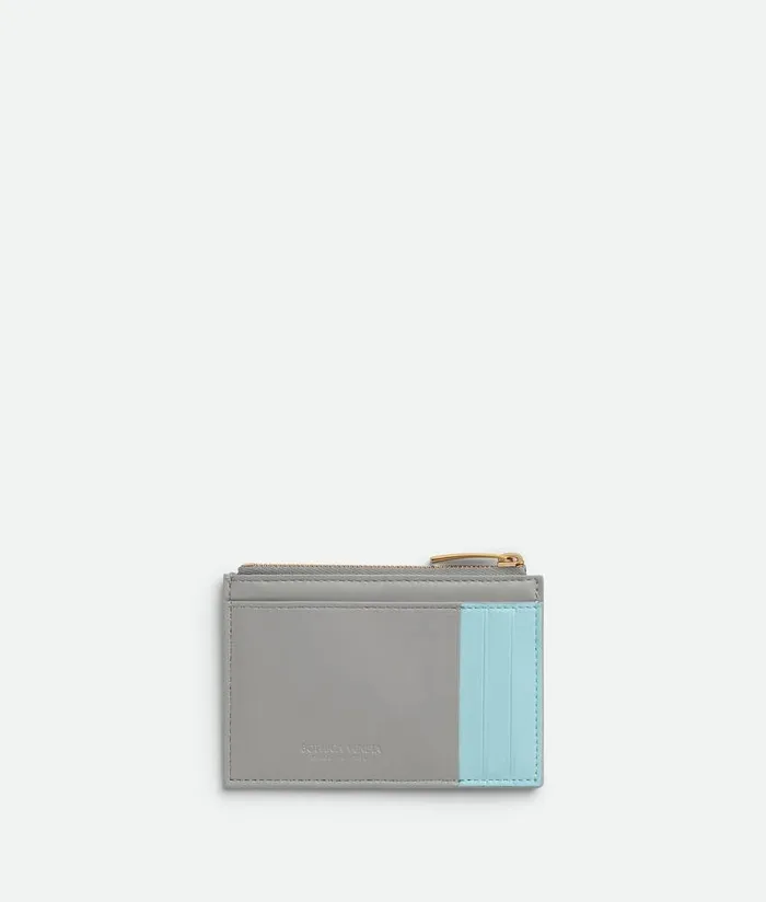 Women Bottega Veneta Card Cases Cassette Zippered Card Case Sterlingzenith