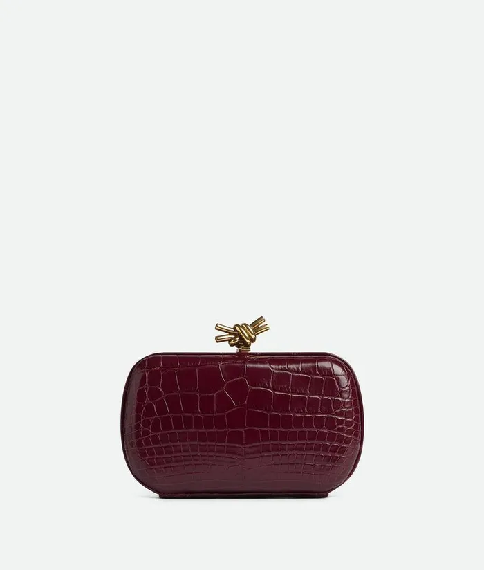 Women Bottega Veneta Clutch Knot Barolo