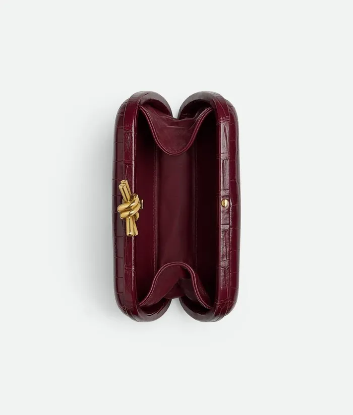 Women Bottega Veneta Clutch Knot Barolo