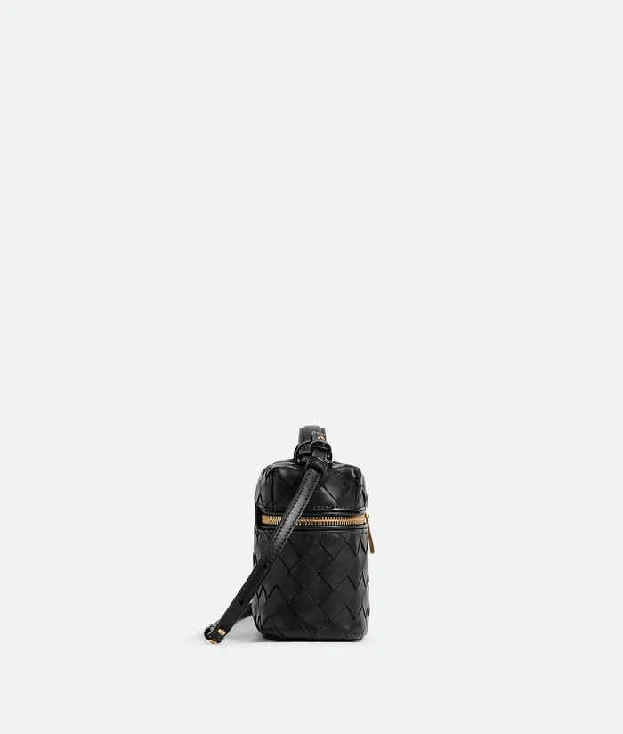 Women Bottega Veneta Crossbody Bang Bang Vanity Case Black