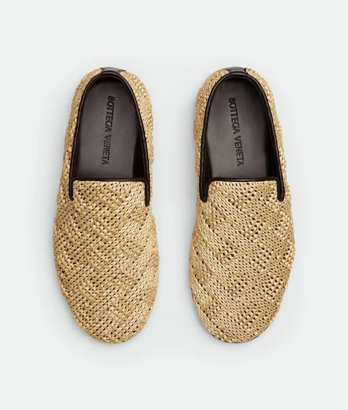 Women Bottega Veneta Flats Sunday Slipper Naturalfondant